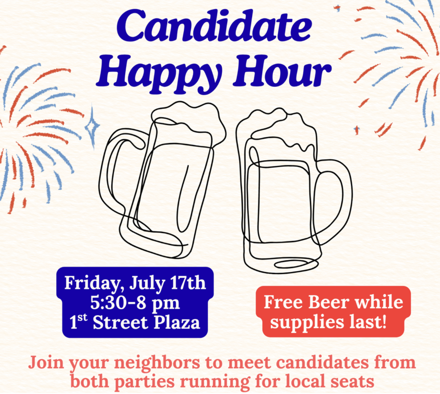 CANDIDATE HAPPY HOUR