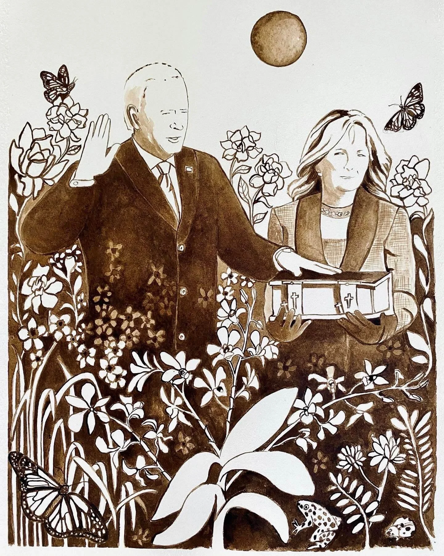 Joe and Jill Biden 2021