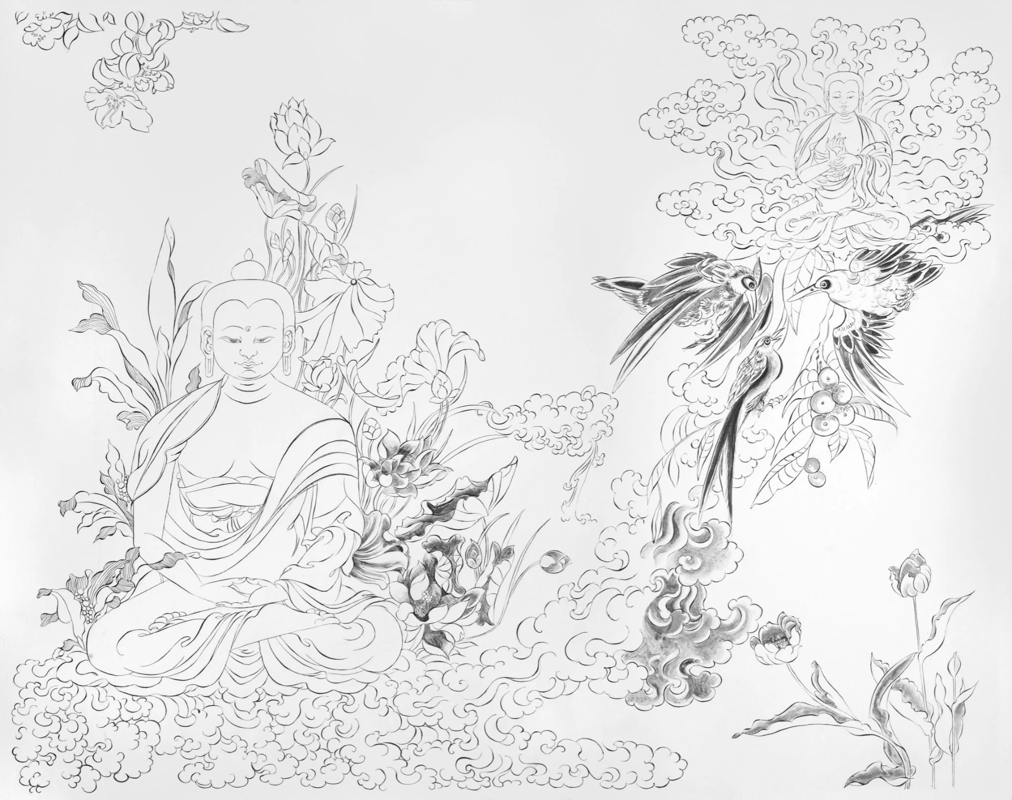 Buddha in the Garden 2018