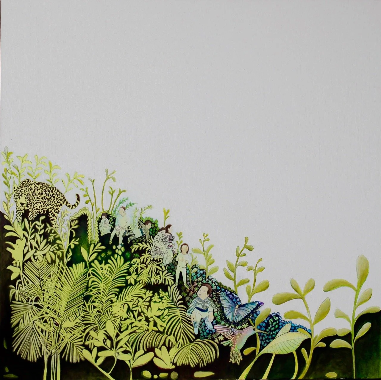 13. La Familia Acrylic on canvas. 30%22inches x 30%22inches.jpg