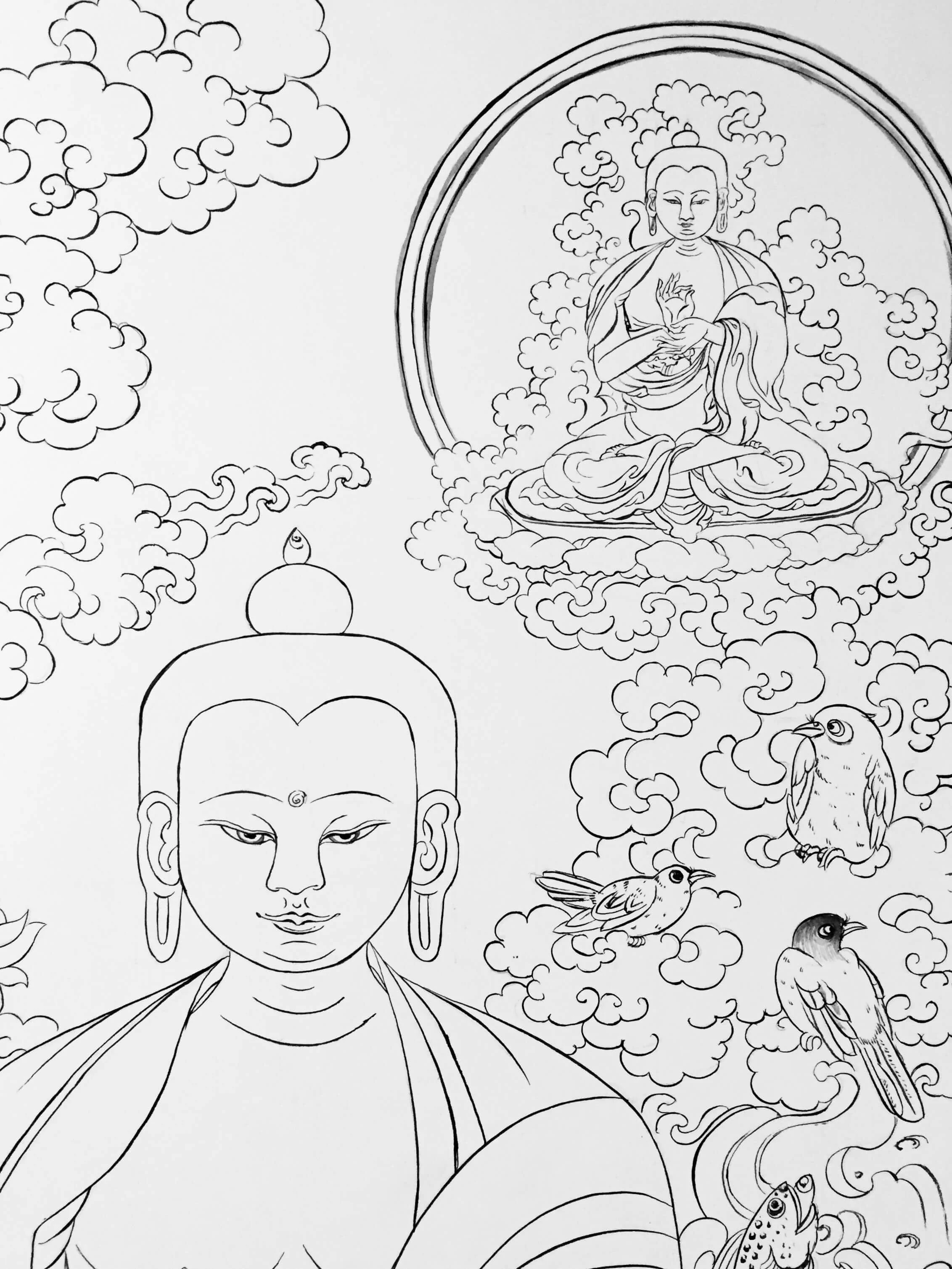 Buddha's Offering 2014 (detail)