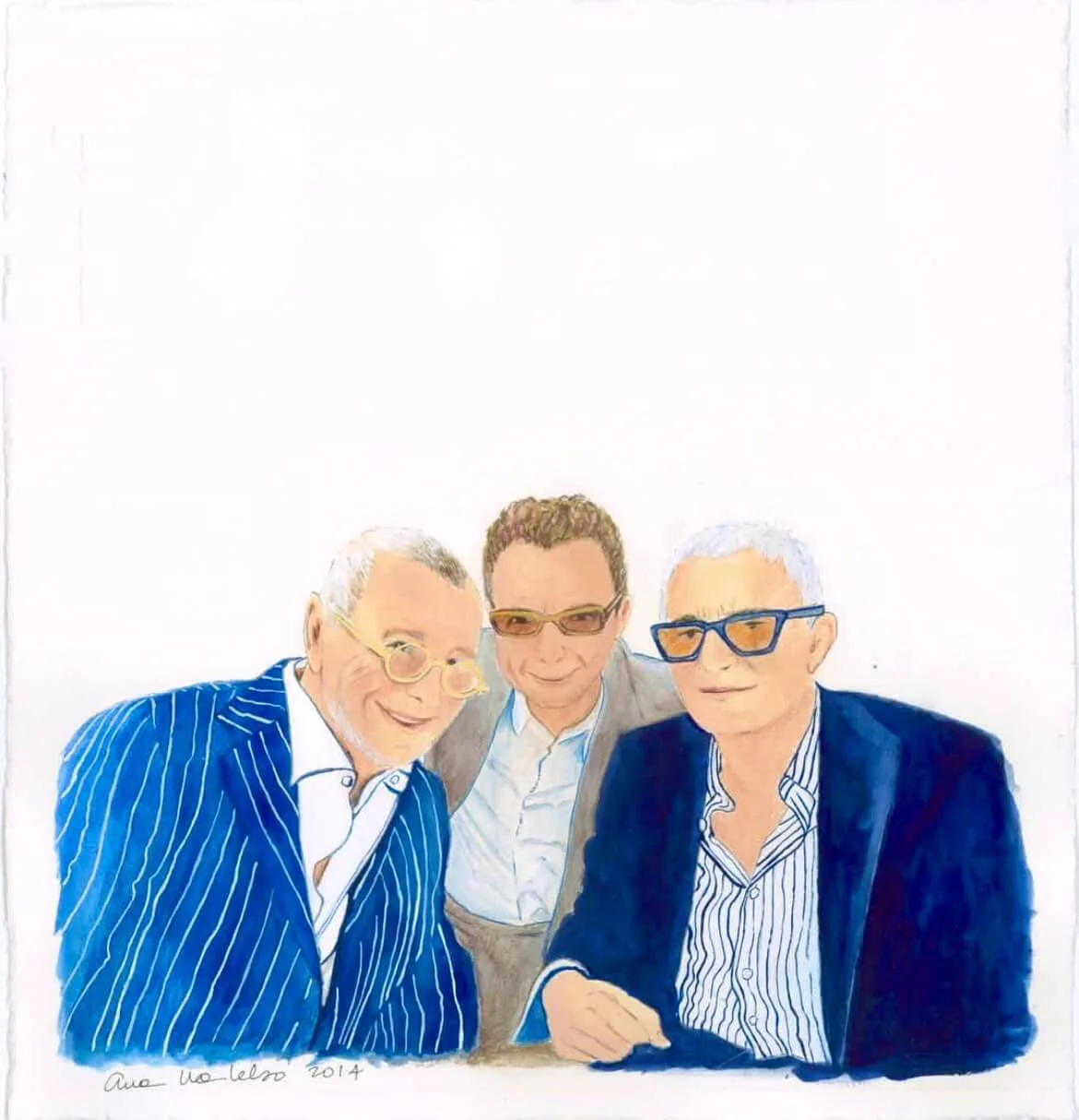 Joseph Ettugidi, Michael Gordon and Vidal Sasoon 2016