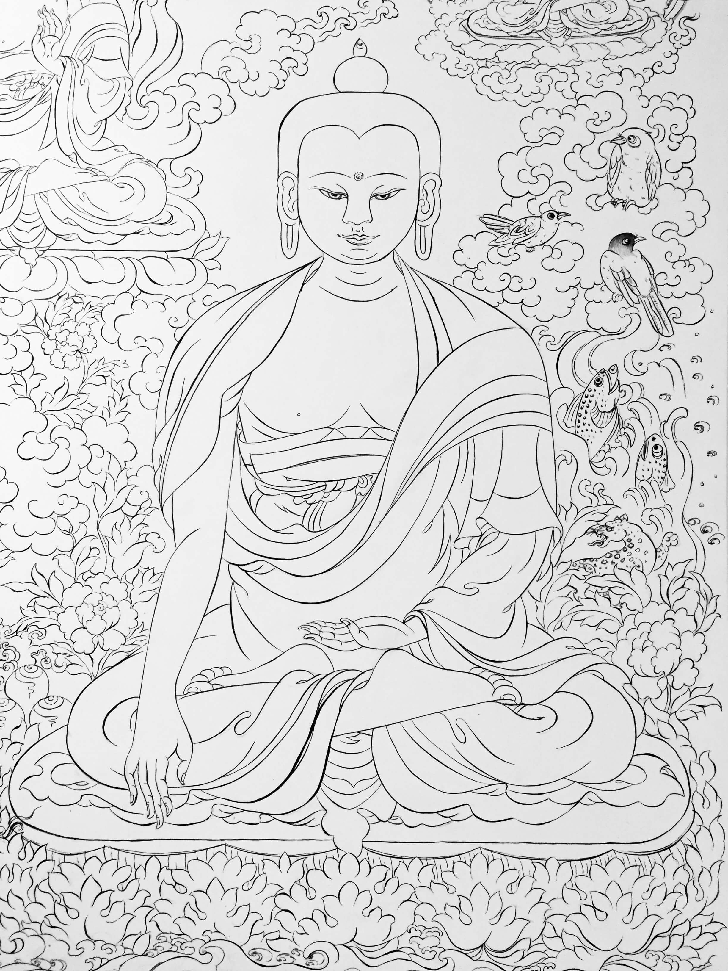 Buddha Bhumisparsa Mudra 2017