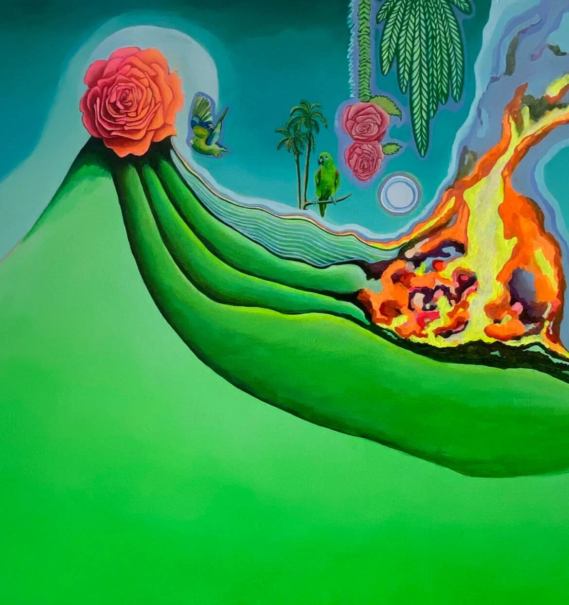 Volcano, River and Rose 2022