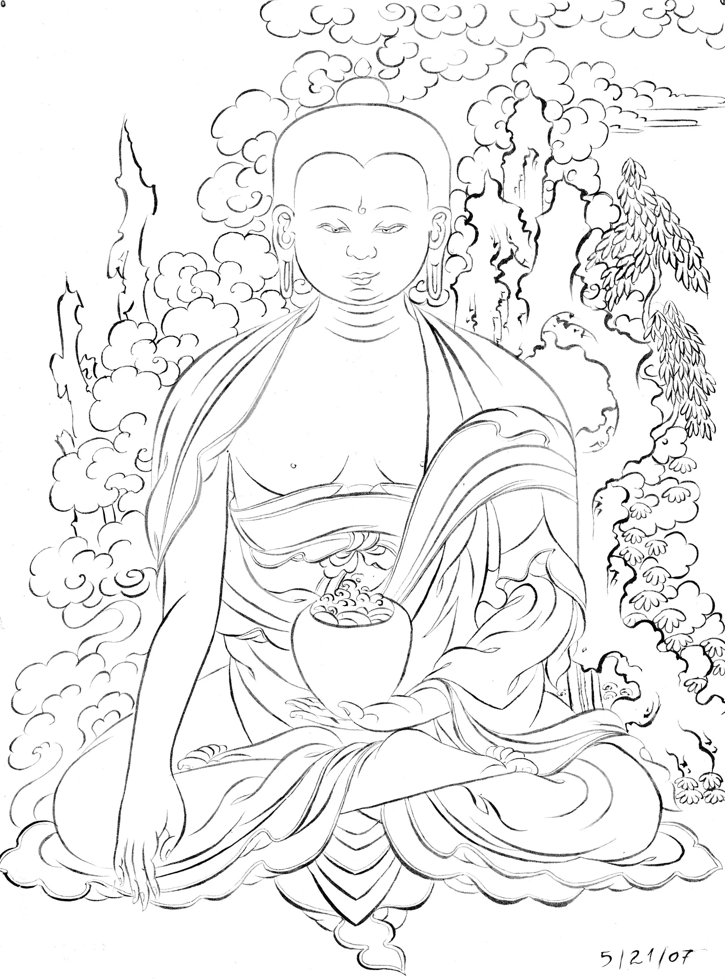 Buddha’s Bhumisparsa Mudra 2007