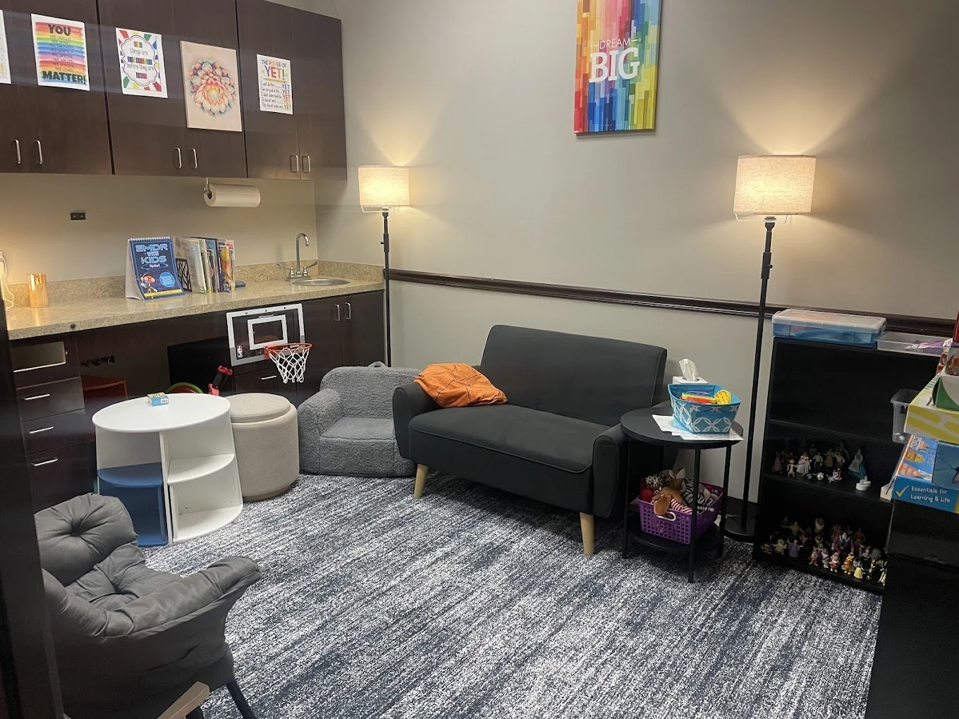 Child play therapy office in Alamo Ranch, San Antonio TX