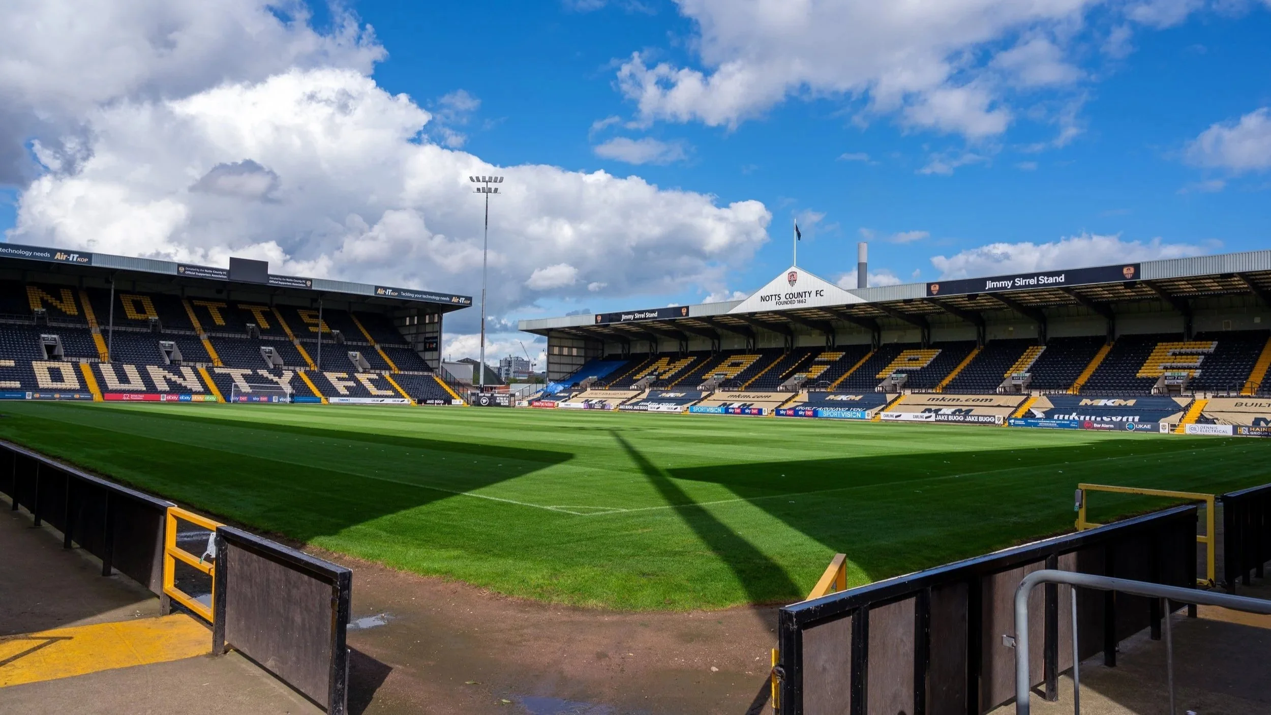 Notts County 2-3 Chesterfield: In Meadow Lane, There Is A Player Throwing Football Boots