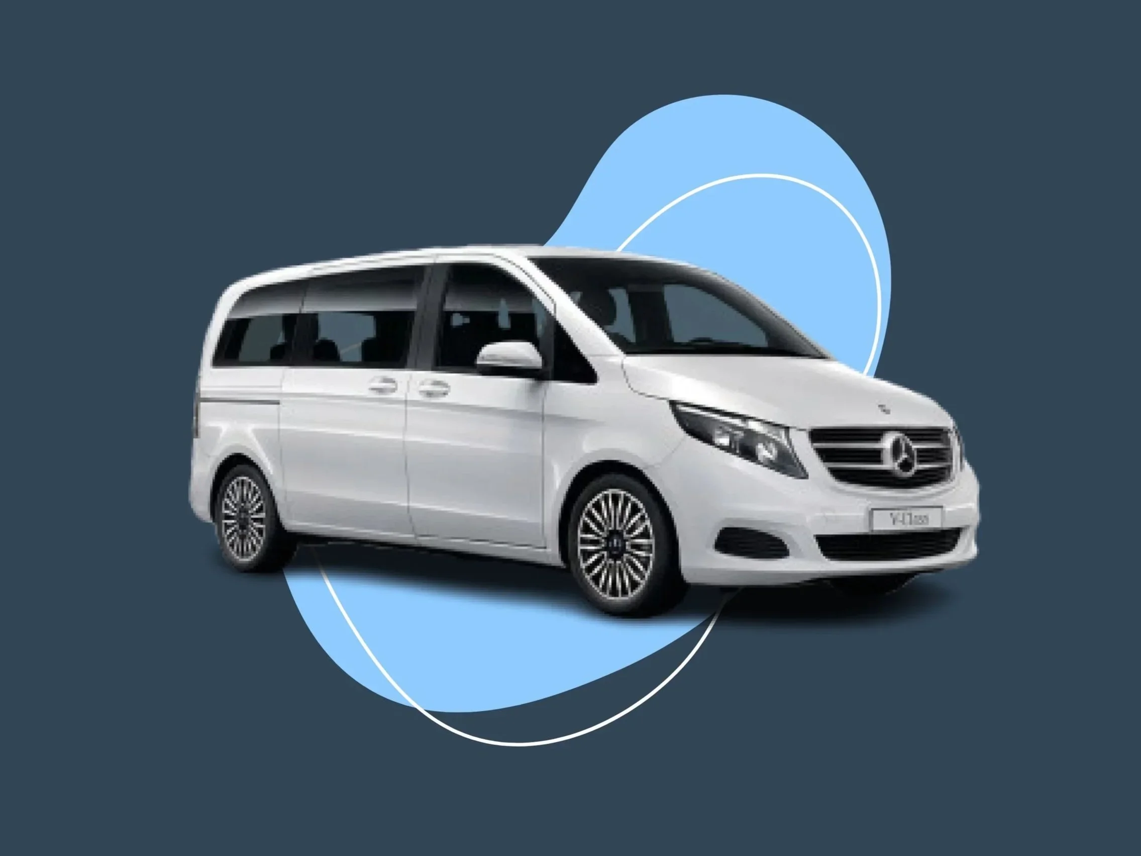 Mercedes-Benz VClass minibus rental to Ras Al Khaimah (RAK)