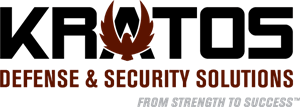 Krotos Defense & Security Solutions logo with a stylized shield and tagline 'From Strength to Success'.