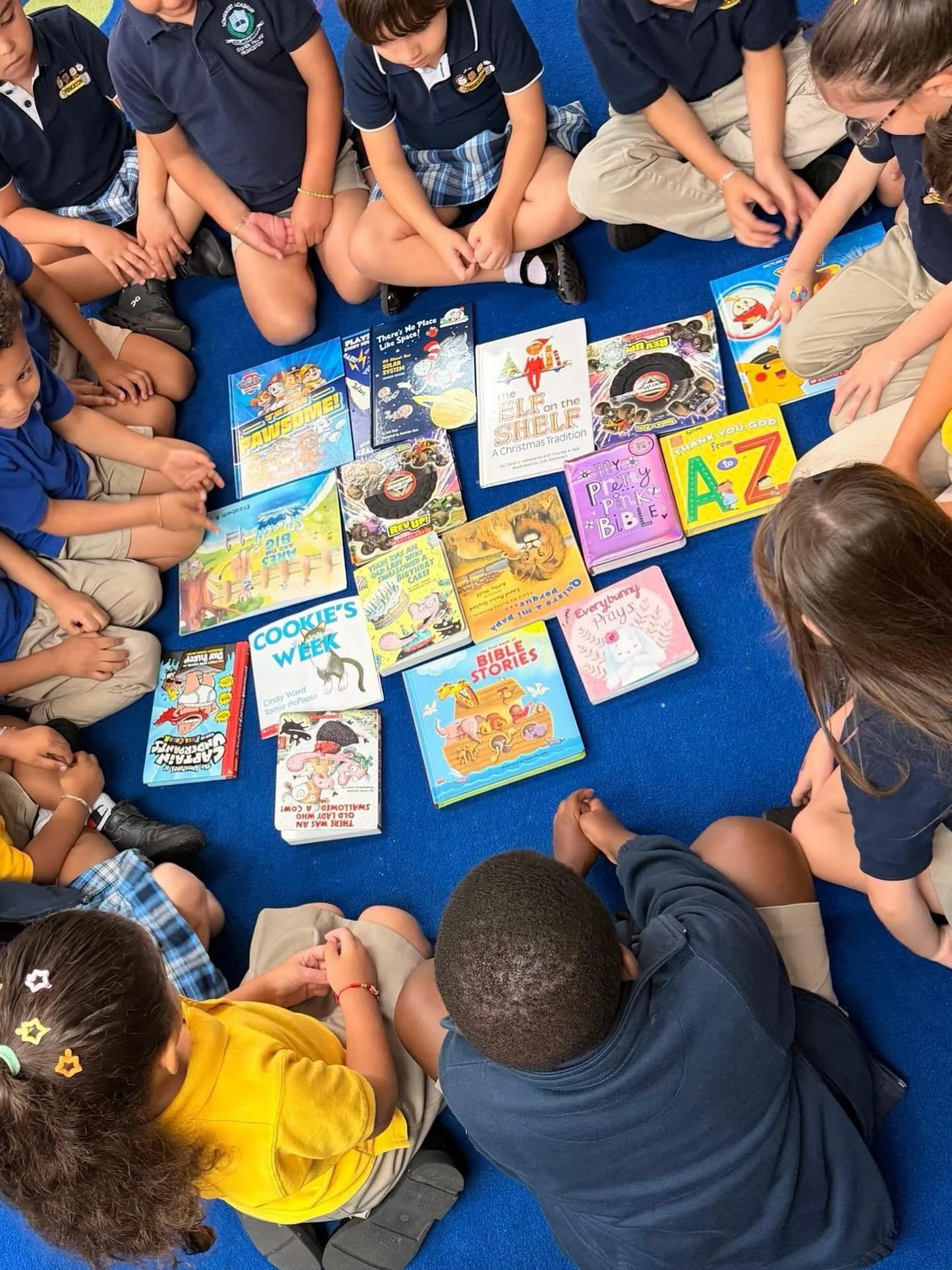 Ares loves having his story shared in schools. 📖 🐶 ❤️