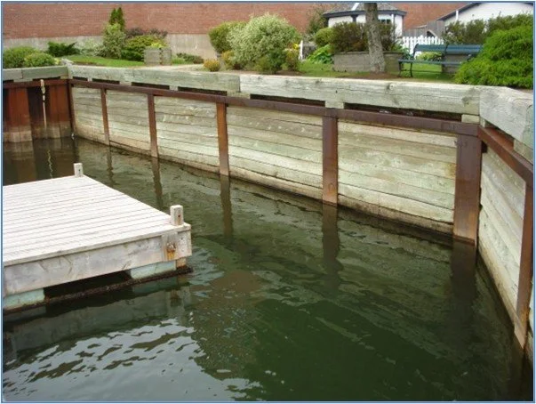 Peake’s Quay Marina Retaining Wall Repairs