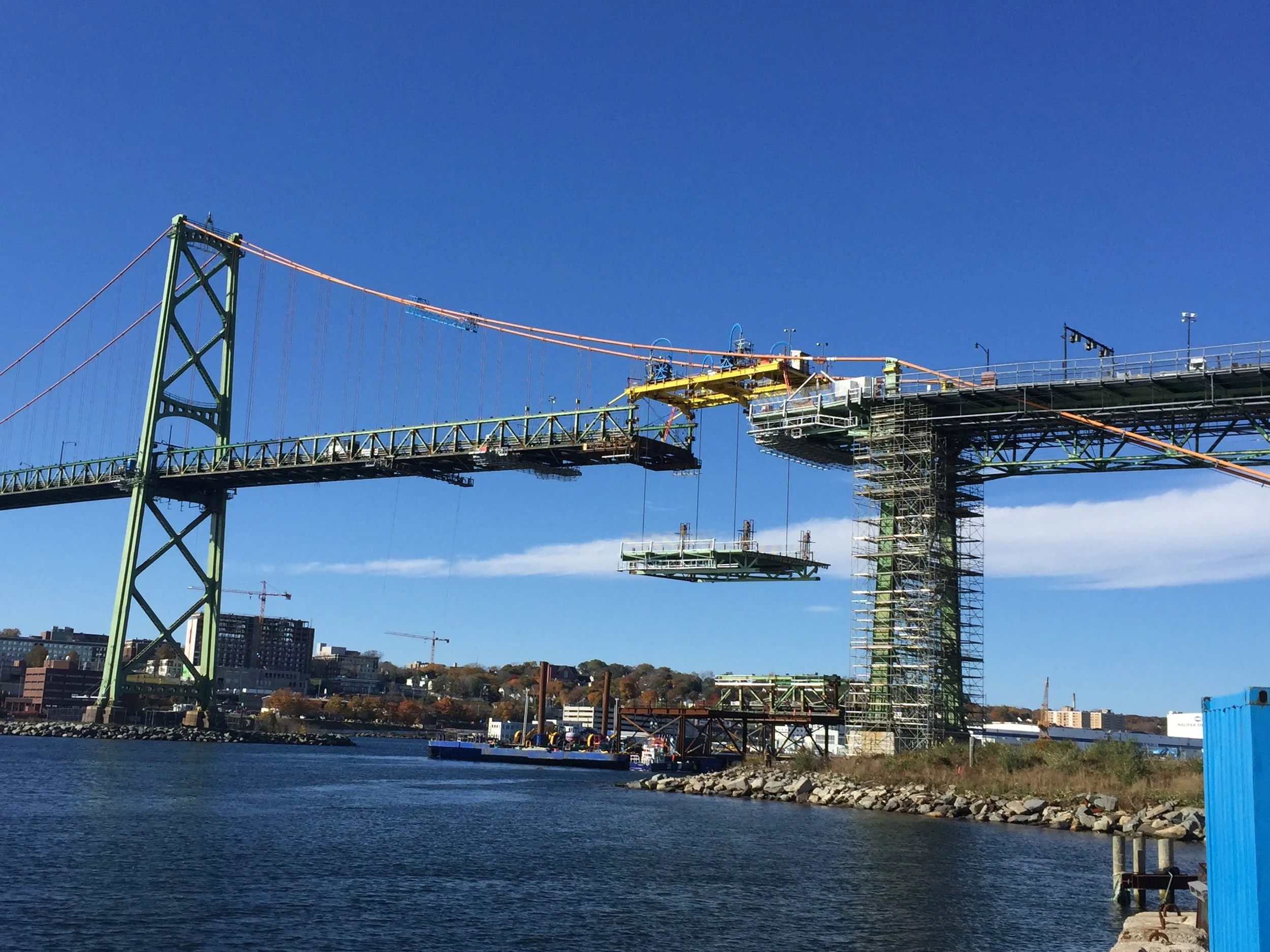 MacDonald Bridge Redecking Halifax SHORE VIEW