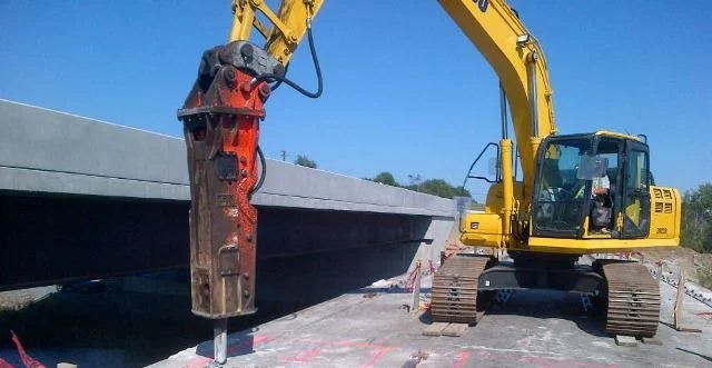 Magaguadavic River Bridge Demolition