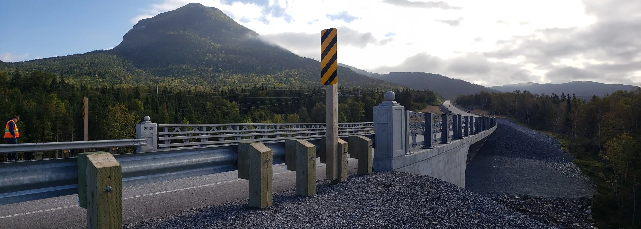 Dicks Brook Bridge Replacement Approach