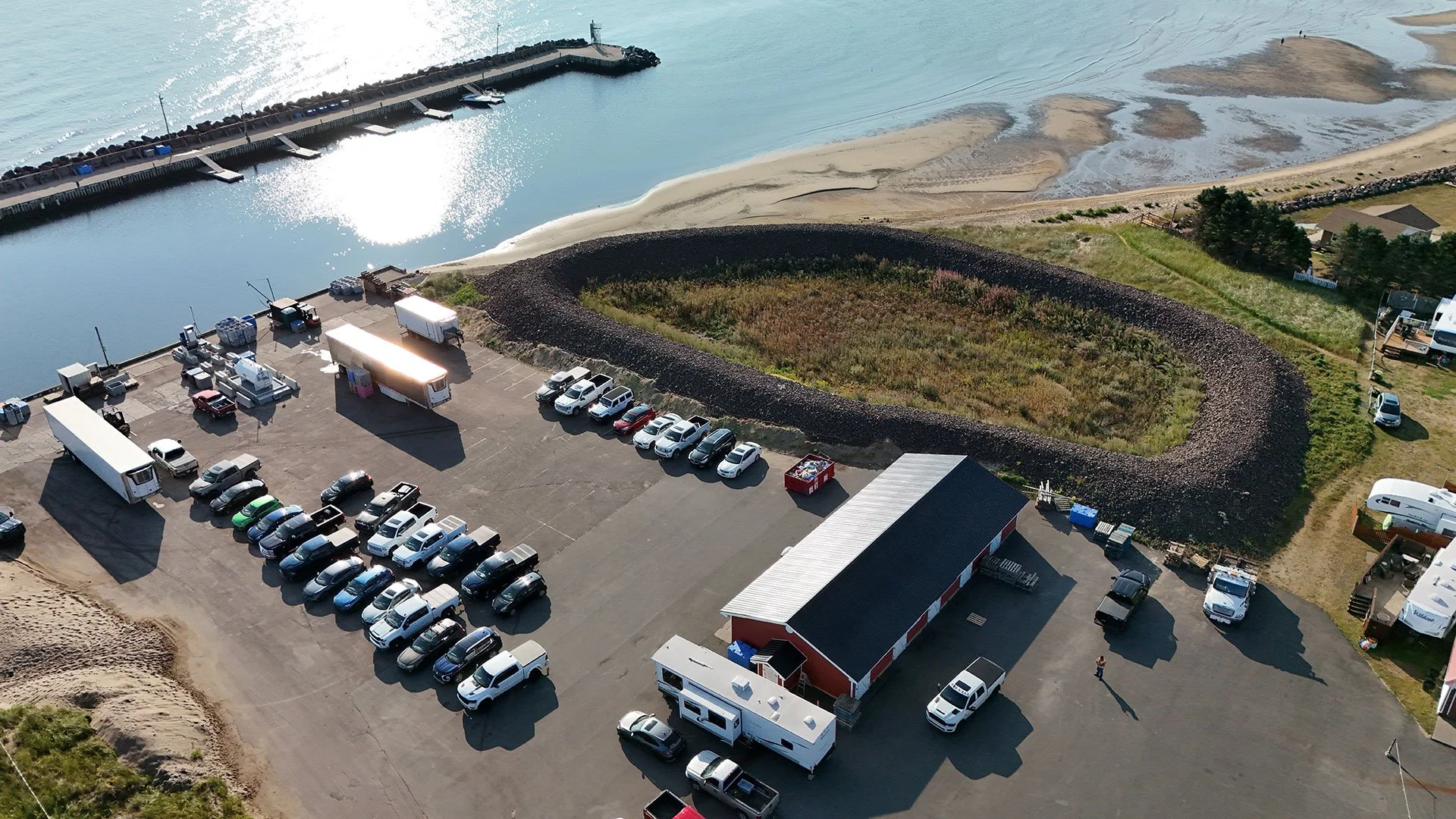 Completed Containment Cell, Saint Edouard de Kent, NB
