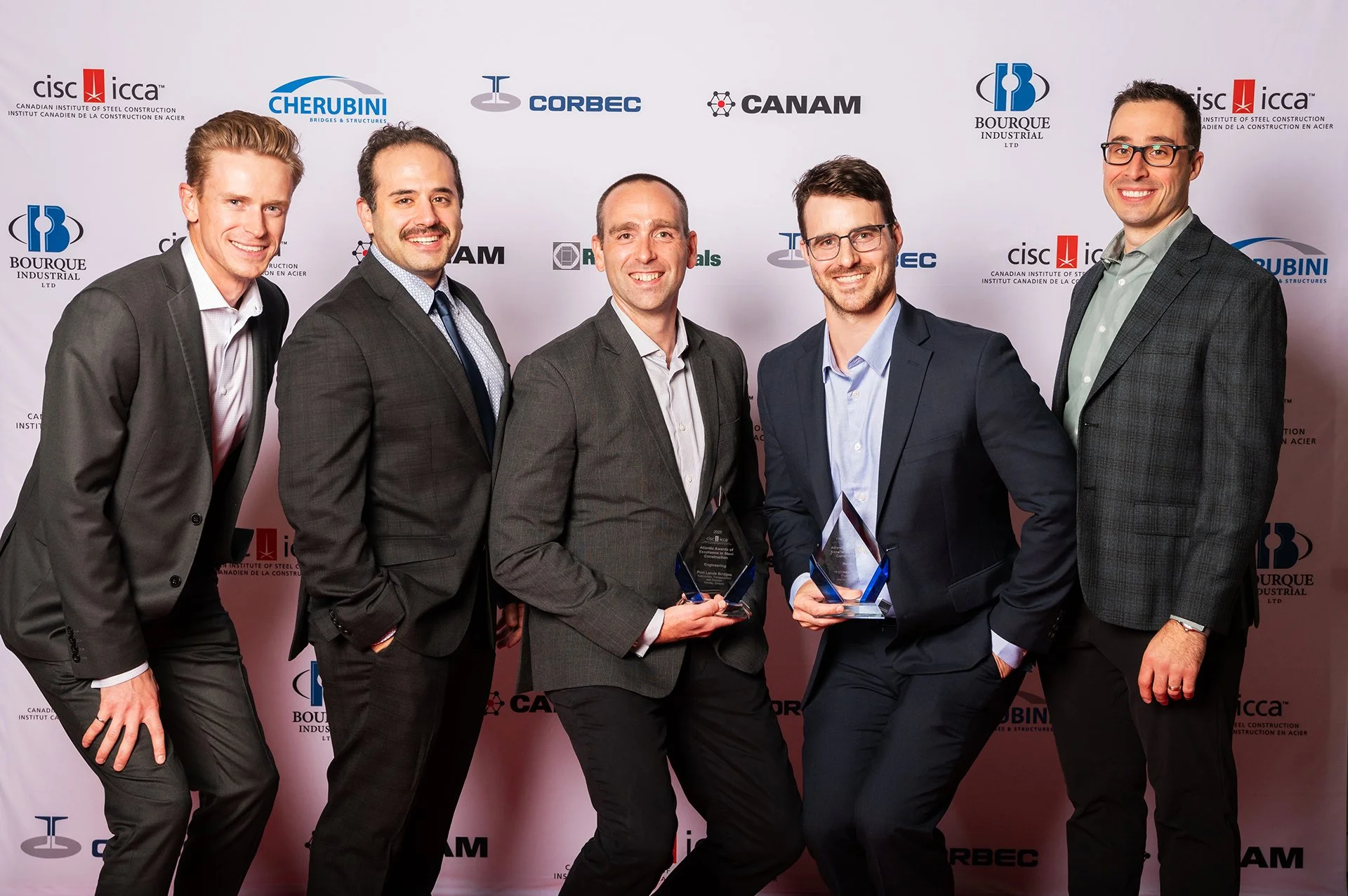 Harbourside Engineering Team Crouching