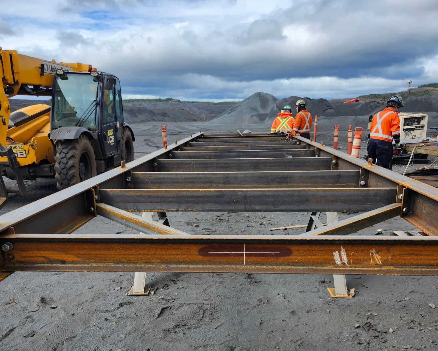 Tacora Mine Steel Gantry 