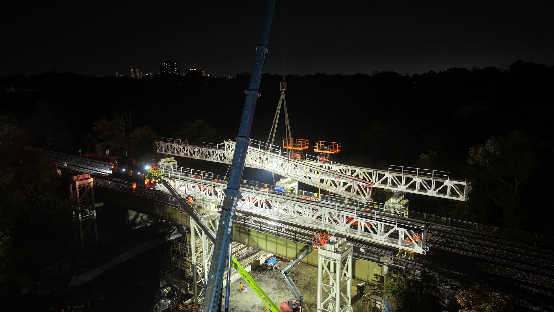 The Gantry takes shape
