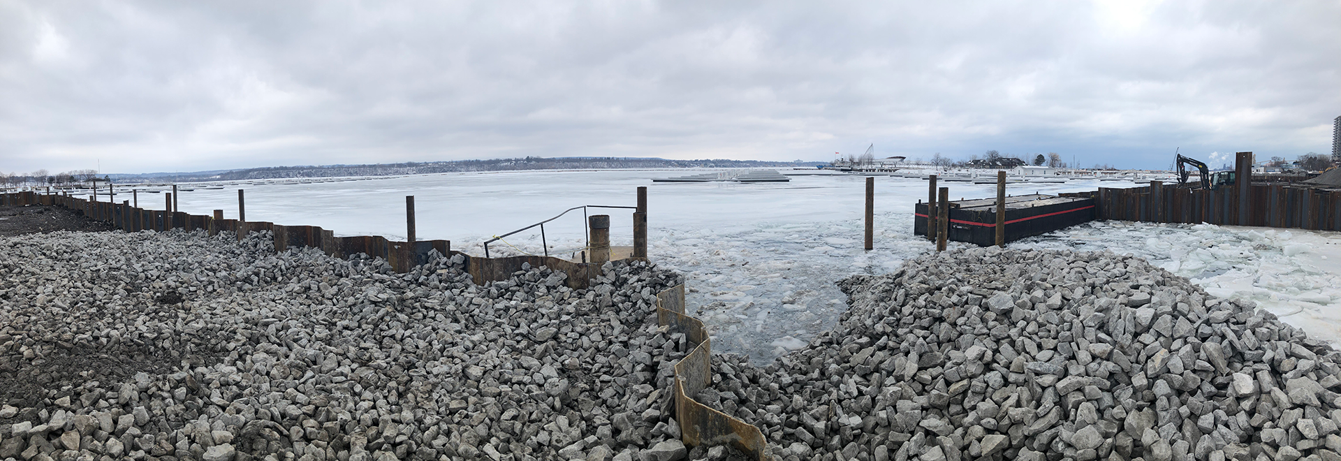 Hamilton Waterfront West Marine Wall Rehabilitation