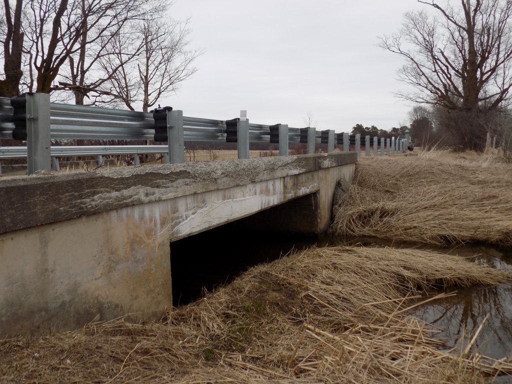 One of the concrete bridge structures inspected during the Meaford bridge rehabilitation program.