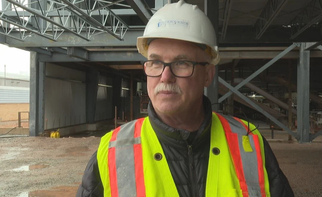 Charlottetown city officials get look inside Simmons Sports Centre construction site