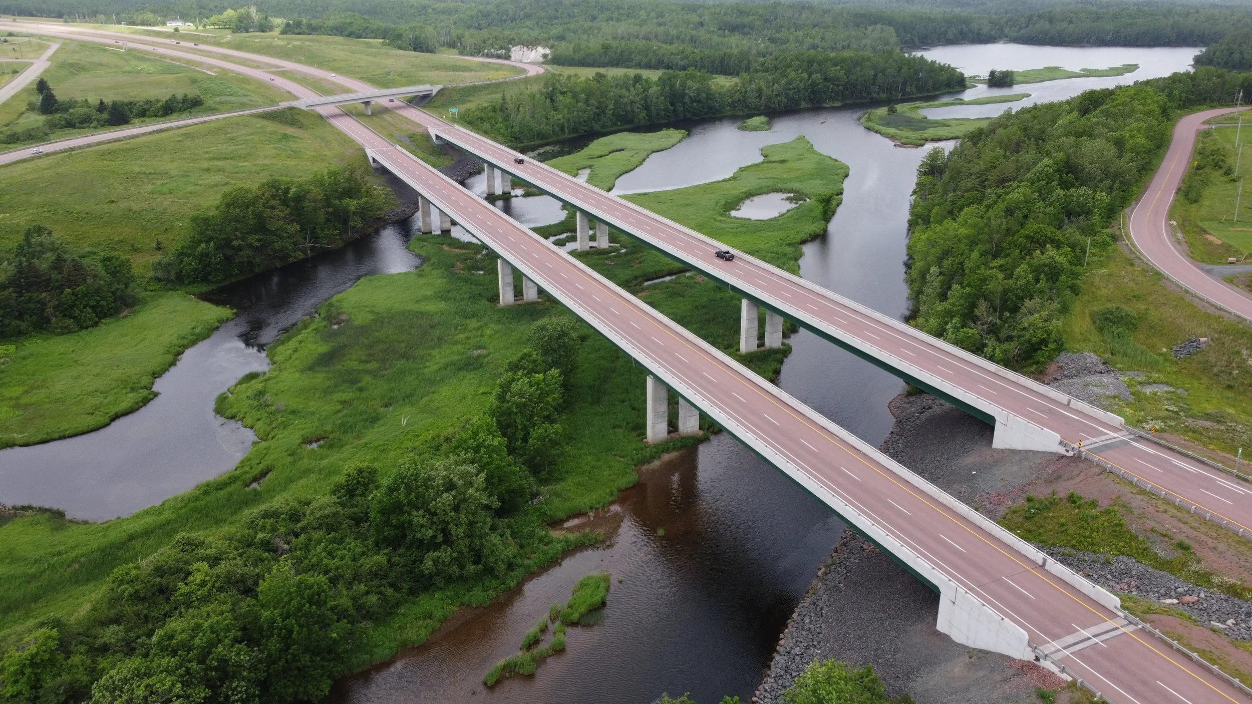 Second phase of Hwy 104 twinning now complete