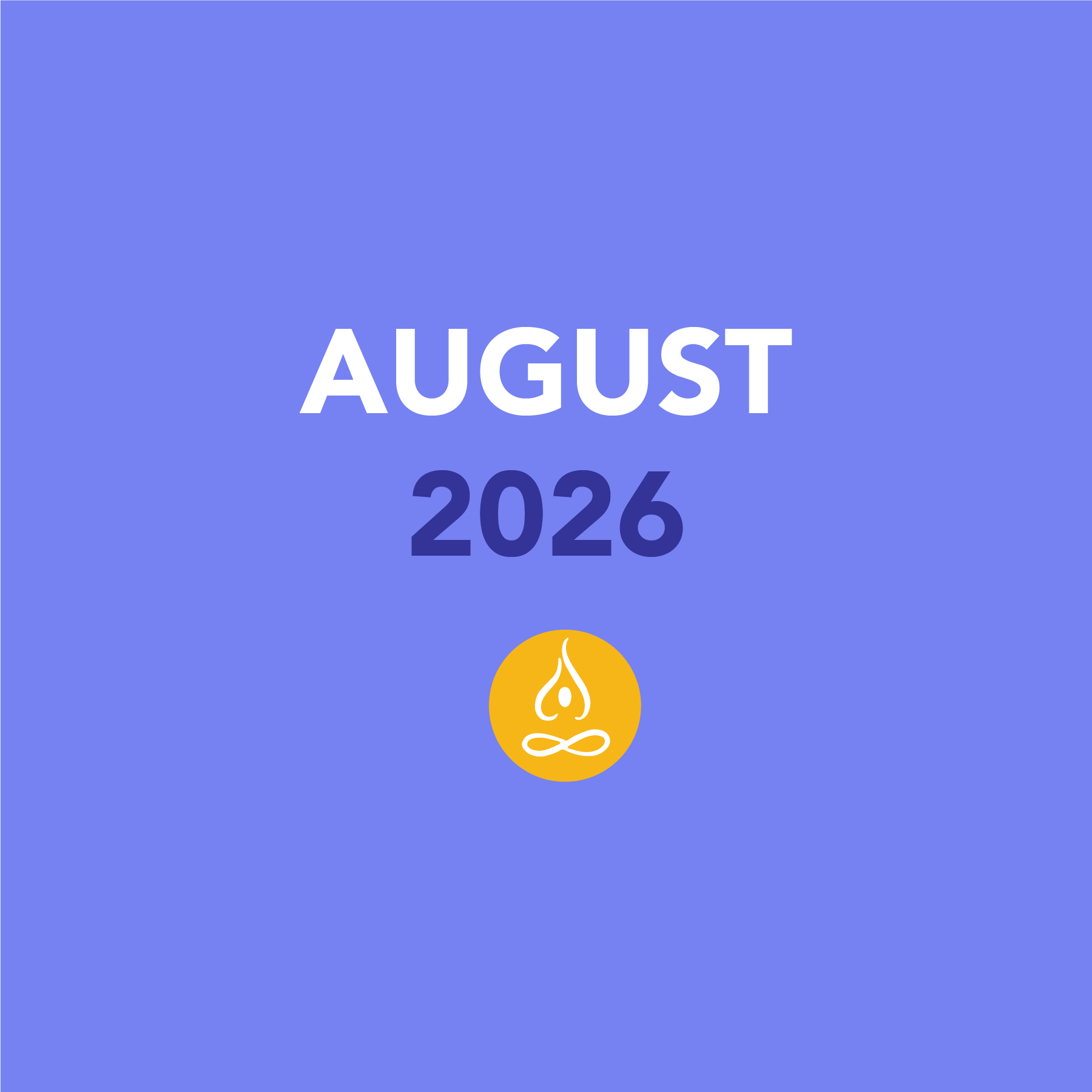 August 2026 Newsletter
