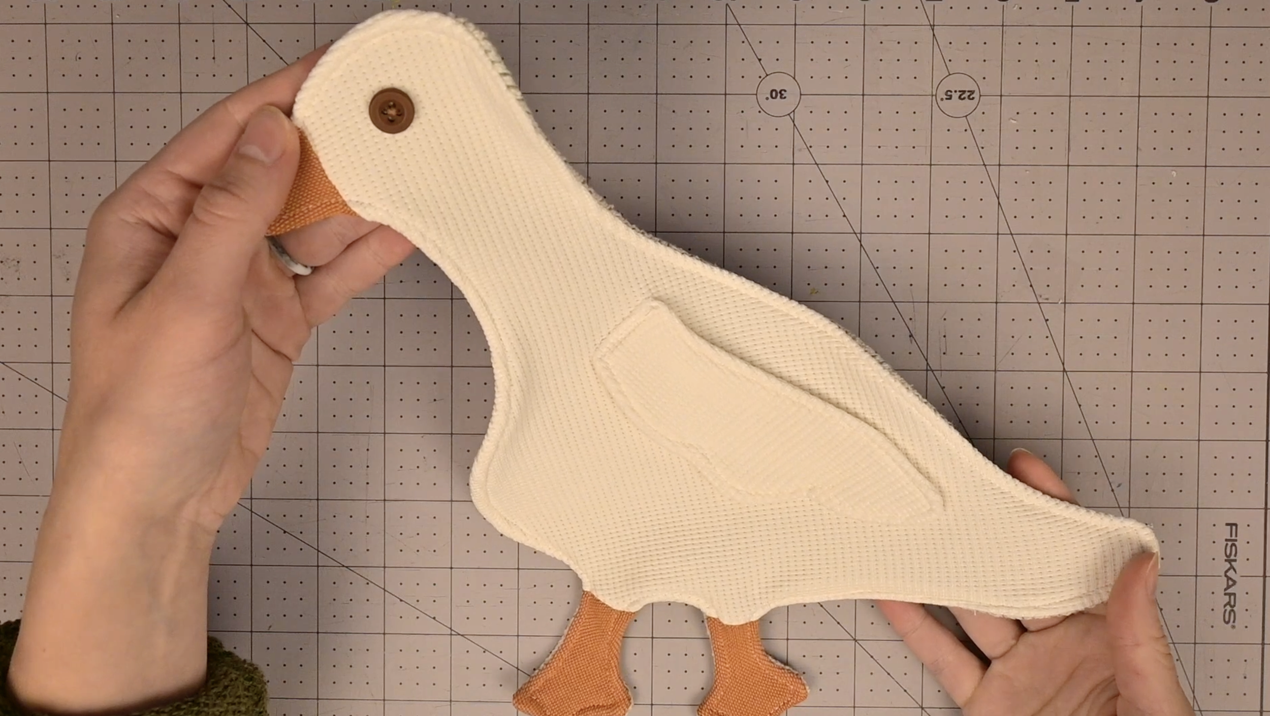Floor Goose (Goose Mop) Step-by-Step Tutorial / Free Downloadable Pattern!