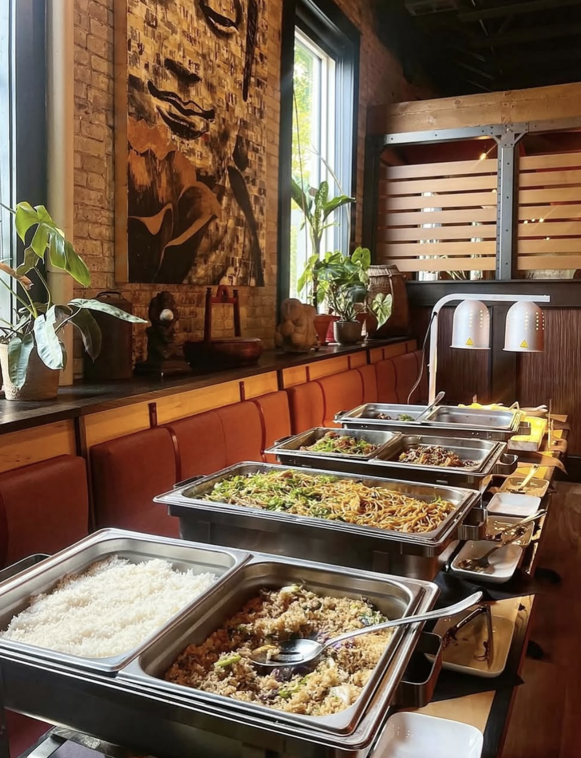 Buffet that can be served at special events