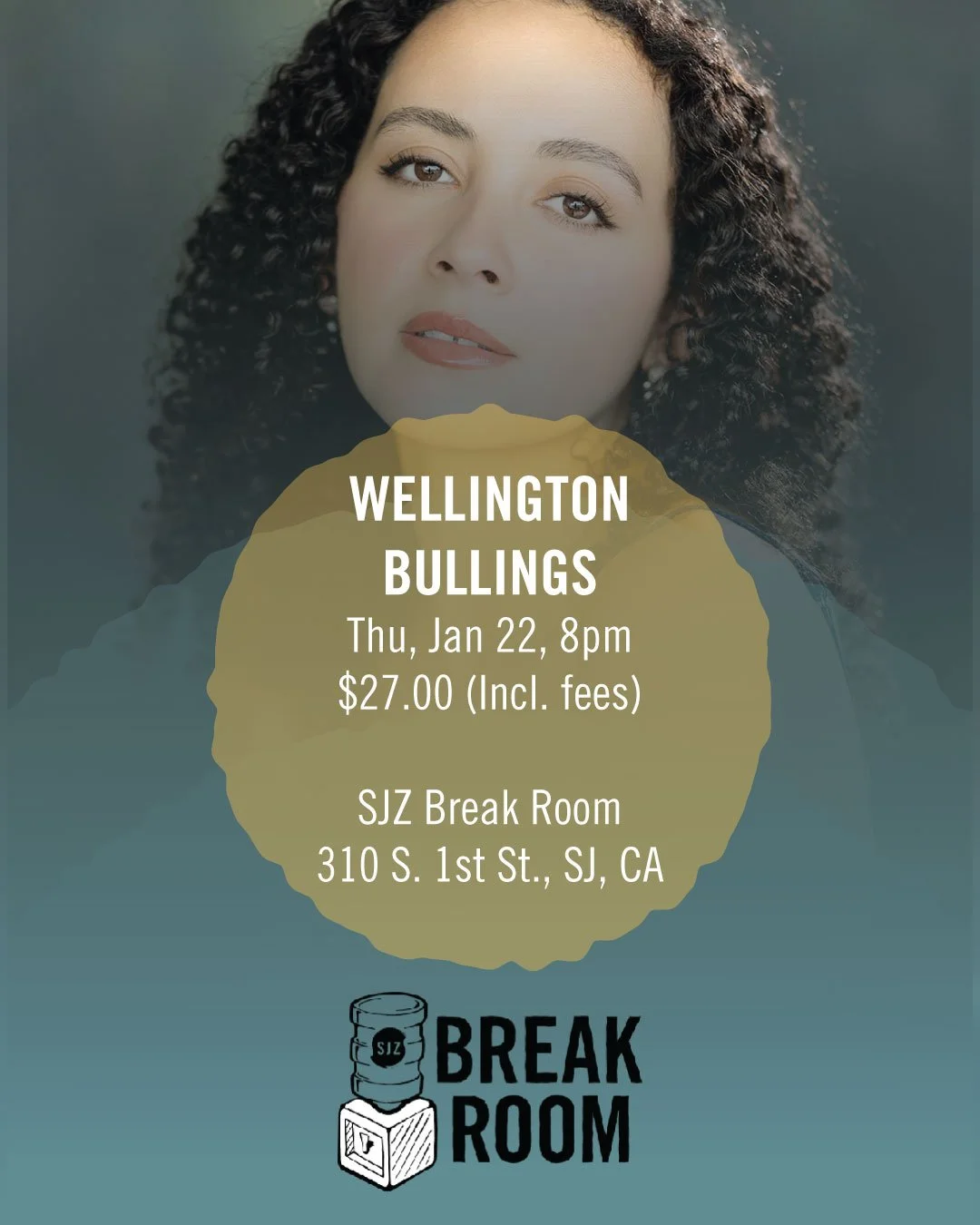Wellington Bullings adds a soulful touch to everything she sings, balancing soul, R&amp;B and jazz with a rich sultry voice and natural elegance. The Berklee College of Music alum released her debut album "because I want to" in July 2020, a