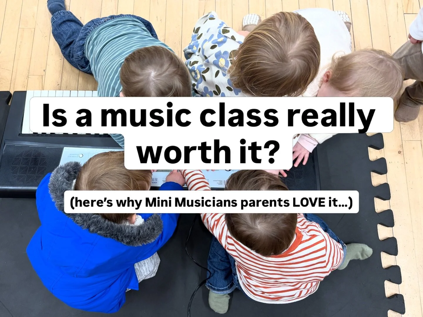 If you&rsquo;re been thinking about joining a class, this is your sign&hellip; 🎵 ✨ 

Mini Musicians is not just about music, it&rsquo;s about movement, friendship, connection, communication, and much, much more!

See your child explore a wonderful m