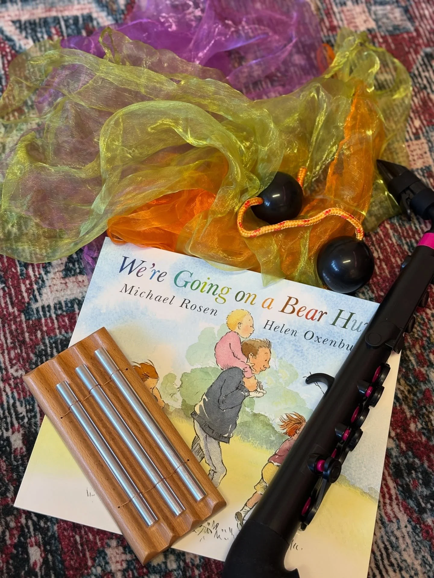 Mini Musicians is complete for another week! We&rsquo;ve explored all the swishy washy, splashy sploshy, stumble trip sounds of a bear hunt, plus sung our favourite songs about bears too! 🐻 🌳 ☀️ 💦 
#playtoplaymusic #alfold #minimusicians #earlyyea