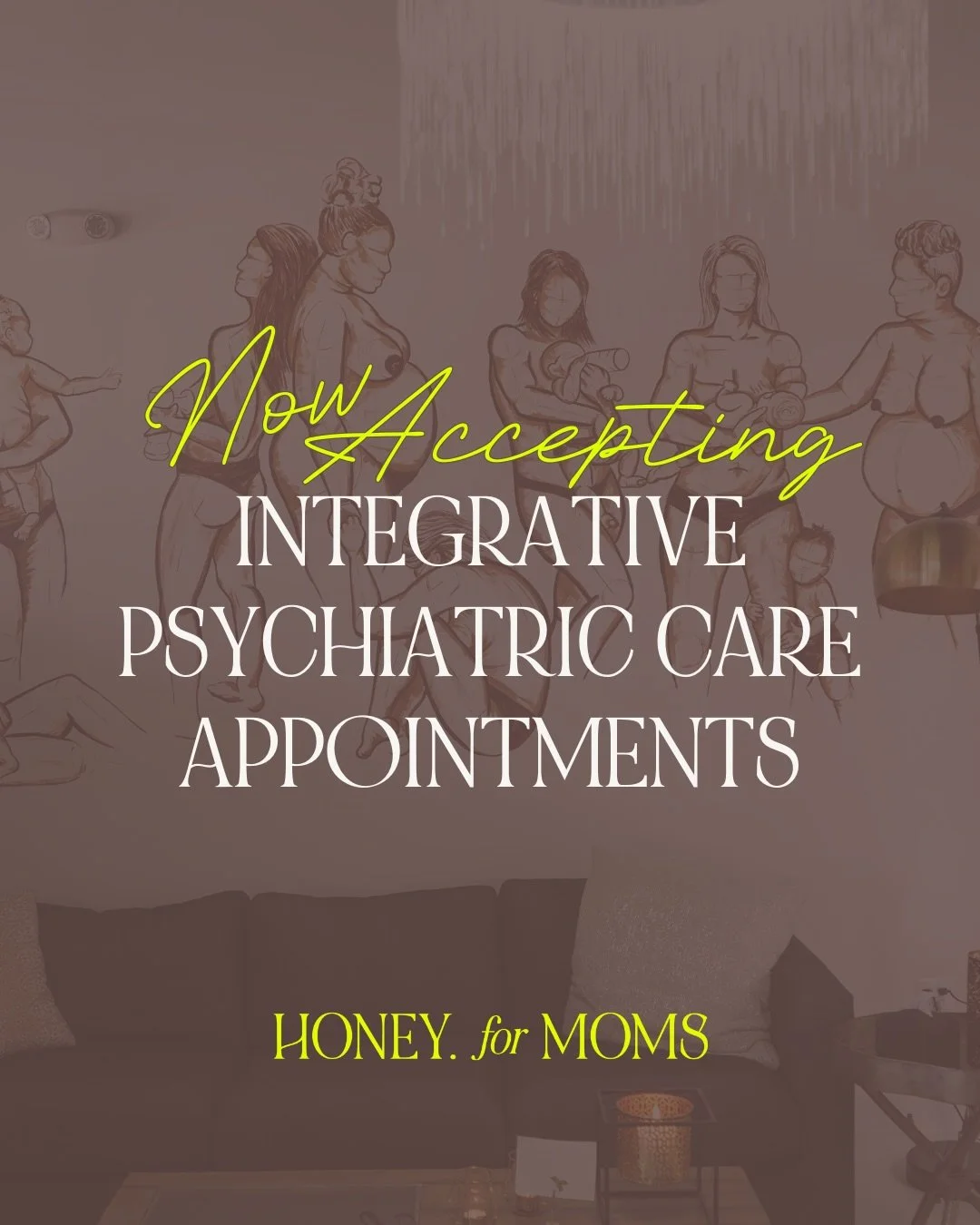 At Honey, we intrinsically believe that every human deserves a space to be seen (hint, we&rsquo;re not just for moms).⁠
⁠
We offer integrative, whole-person psychiatric care that meets you where you are ... whether you&rsquo;re navigating hormonal sh