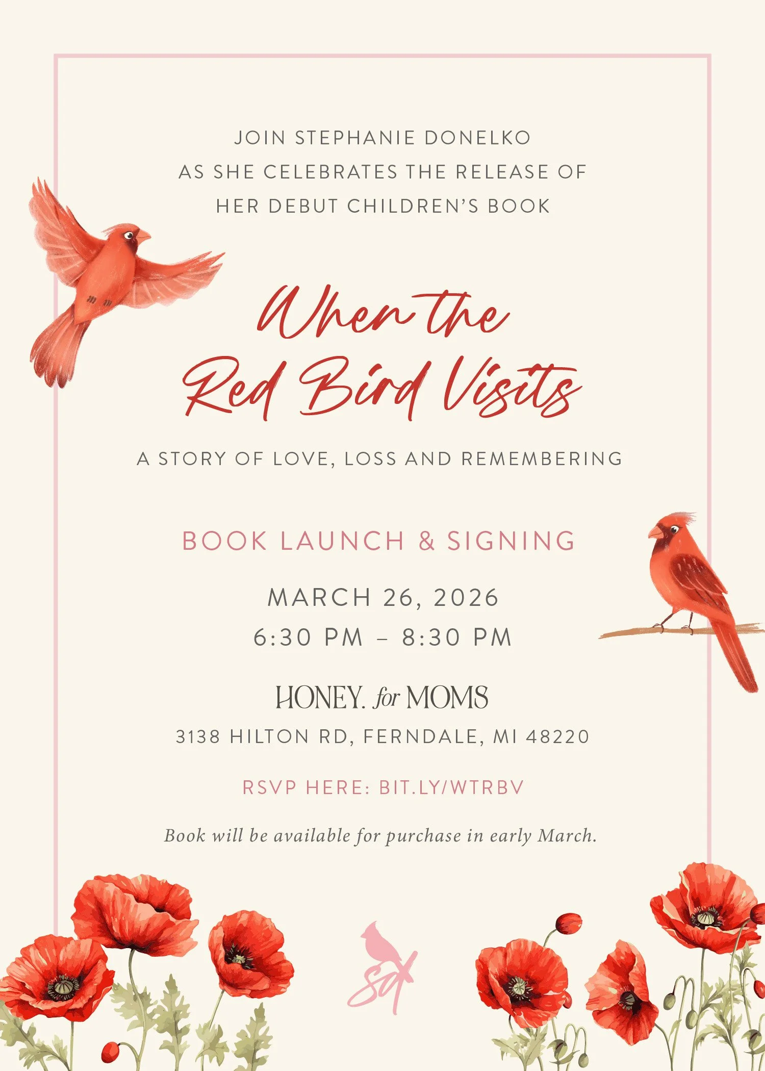 When The Red Bird Sings a story of love, loss &amp; remembering