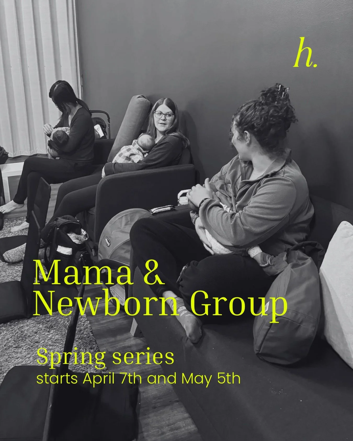 Our Newborn Group connects moms who are in the same season of motherhood so you can share honestly, ask questions, learn together, and support one another through it all.

A space for your baby to socialize and for you to find your people, mama 🩷

B