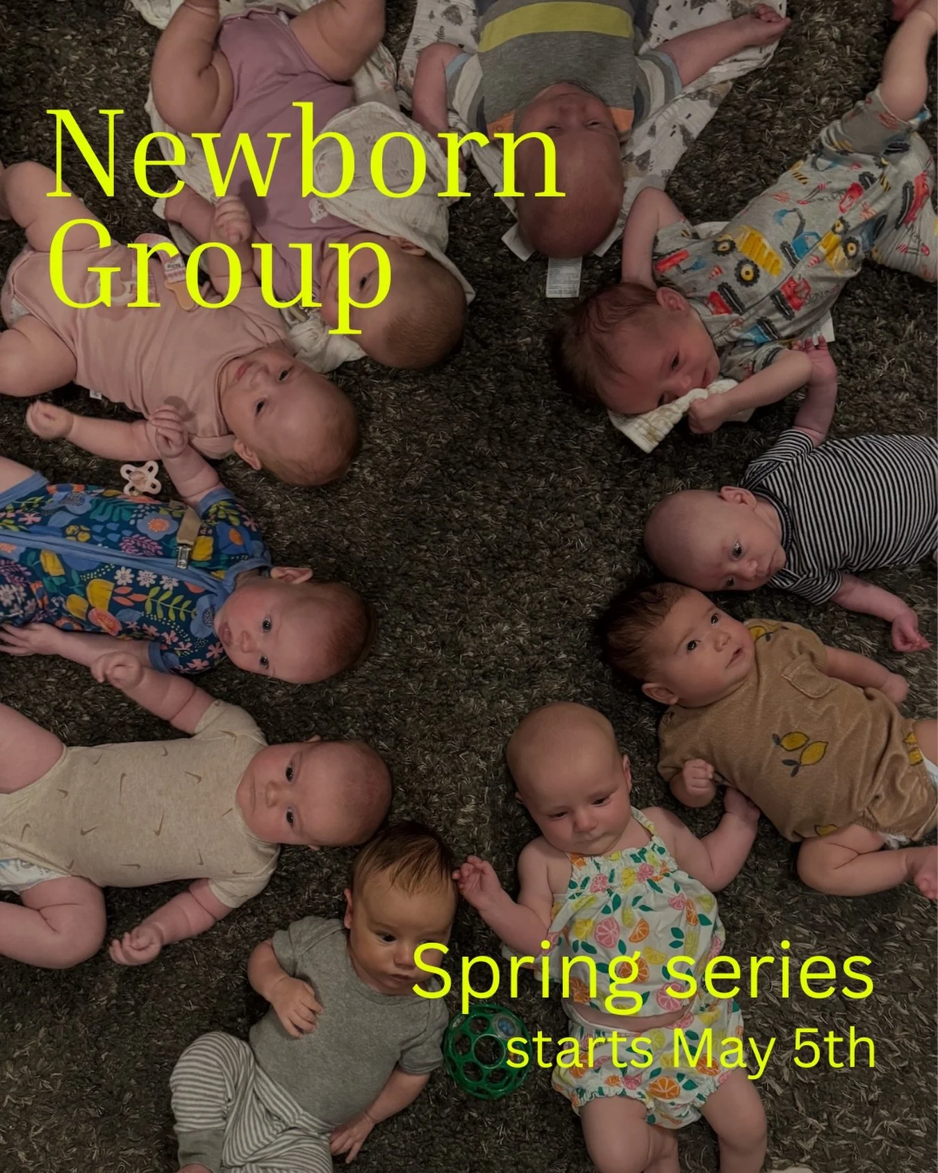 This circle welcomes ALL infants (and mamas, too!) 👶❤️

Comment &ldquo;Newborn&rdquo; and we&rsquo;ll send you the link to join - you can also visit our website!&nbsp;
&nbsp;
Led by Julie Dorfman, MA, BCC&nbsp;
Starting May 5 | Tuesdays | 1:00 - 2:3