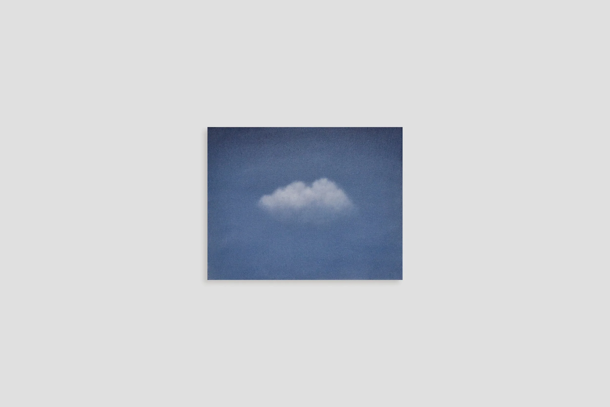 WOLKE 5 - 2018 - Acryl auf Leinwand - 30x24 cm