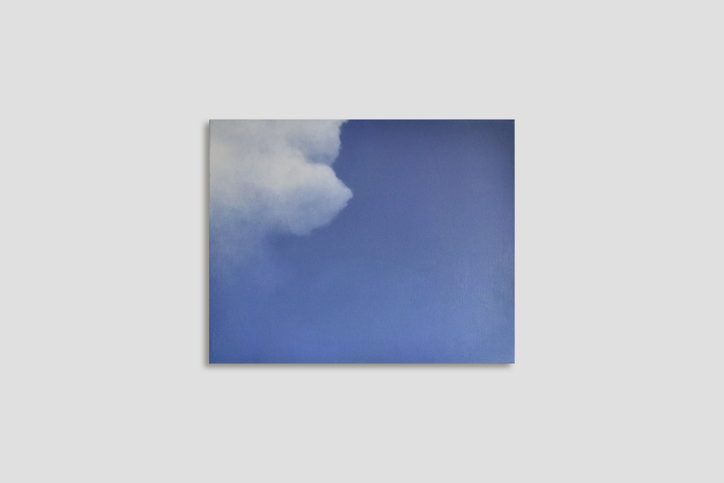 WOLKE 2 - 2018 - Acryl auf Leinwand - 50x40 cm
