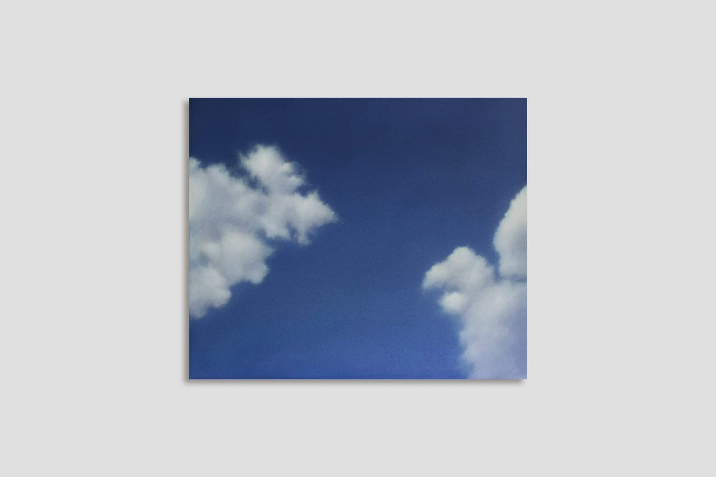 WOLKEN 1 - 2018 - Acryl auf Leinwand - 60x50 cm