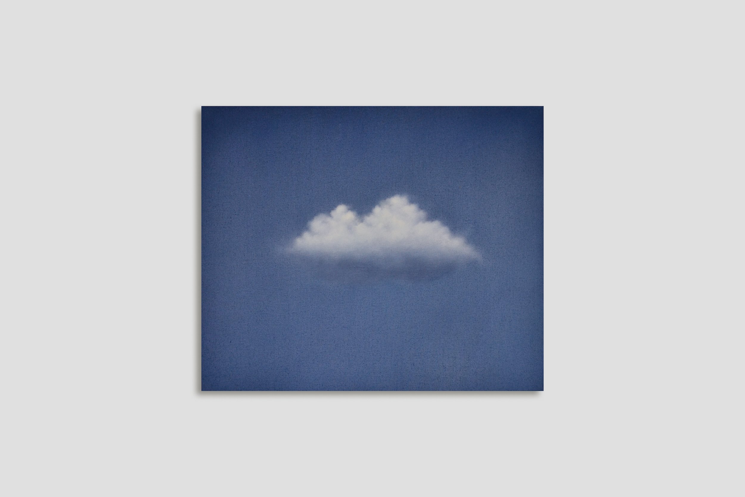 WOLKE 1 - 2018 - Acryl auf Leinwand - 60x50 cm