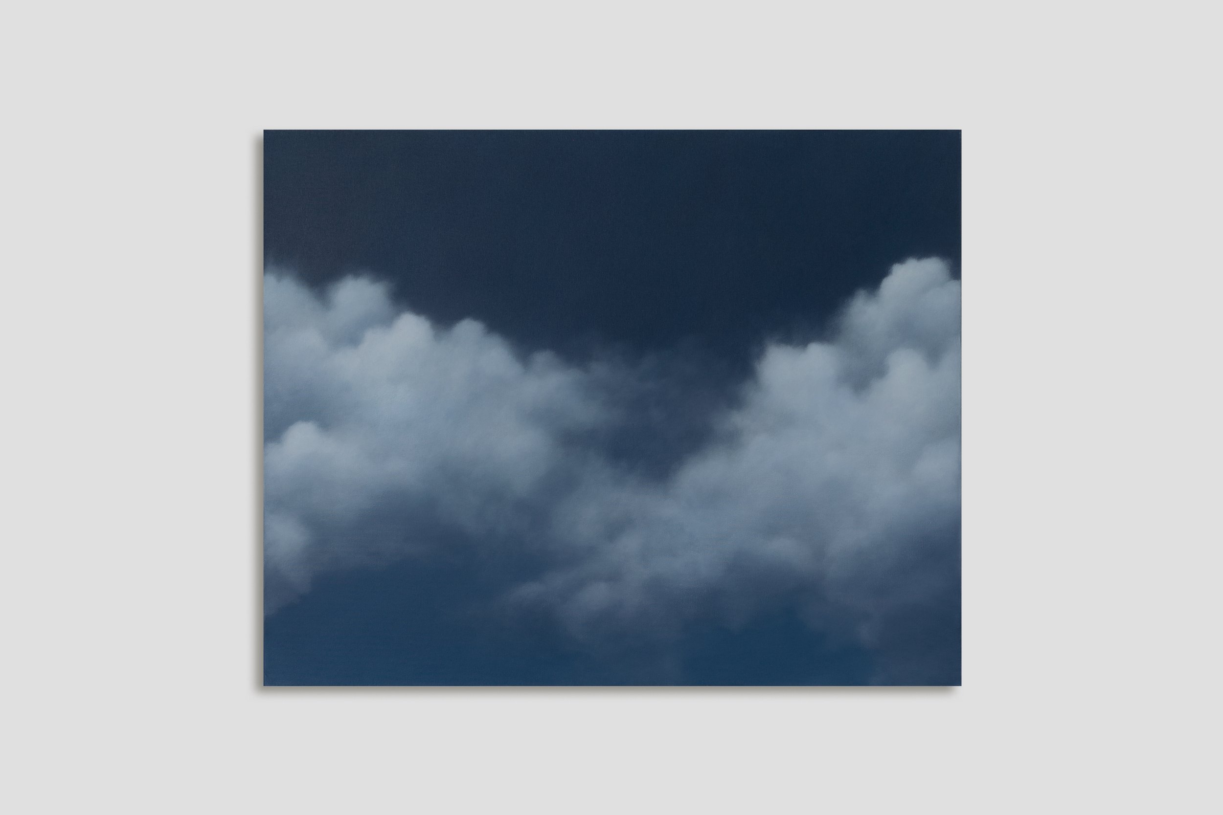 WOLKEN 2 - 2025 - Acryl auf Leinwand - 100x80 cm
