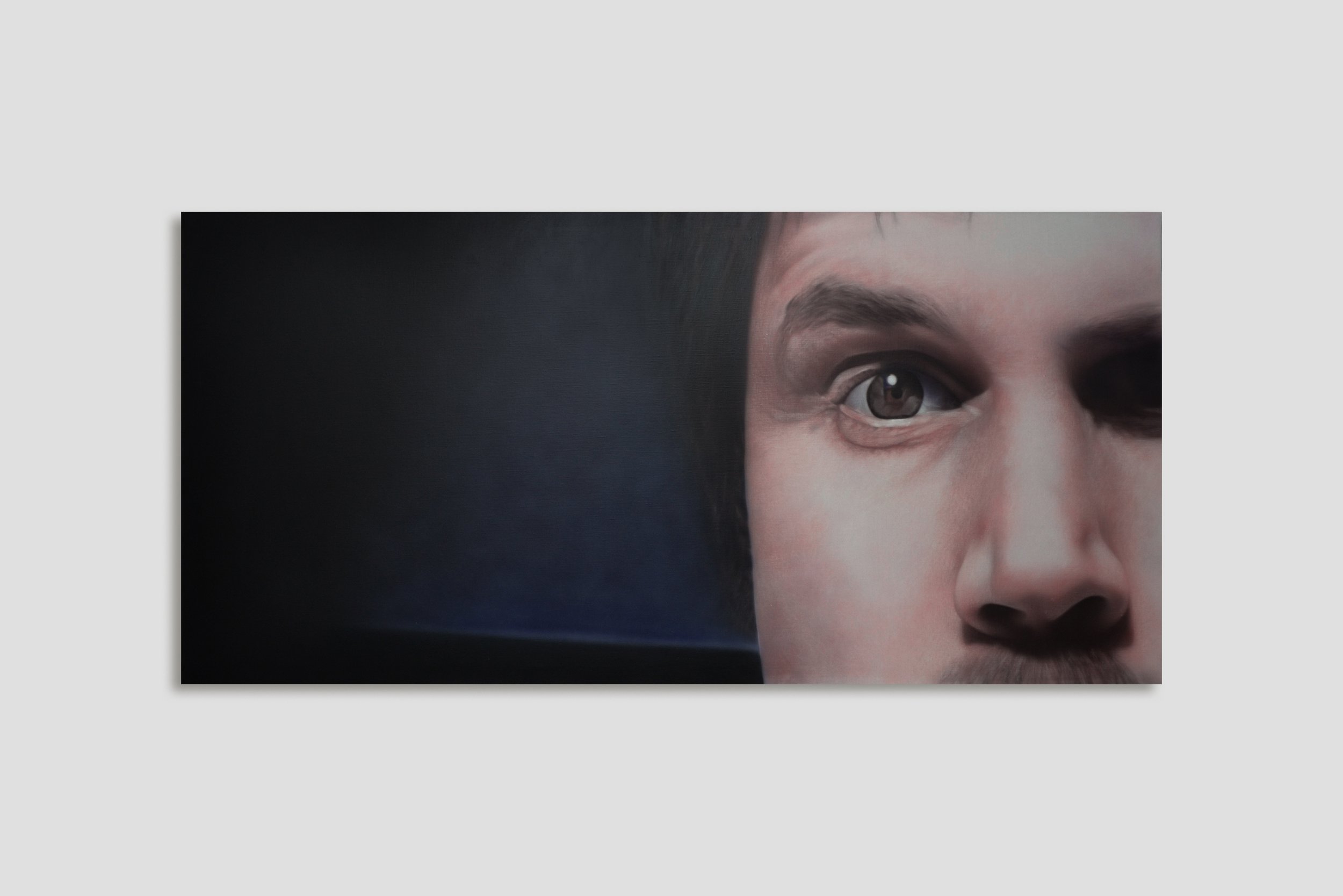 ROBERTO - 2011, Acryl auf Leinwand, 180x90 cm