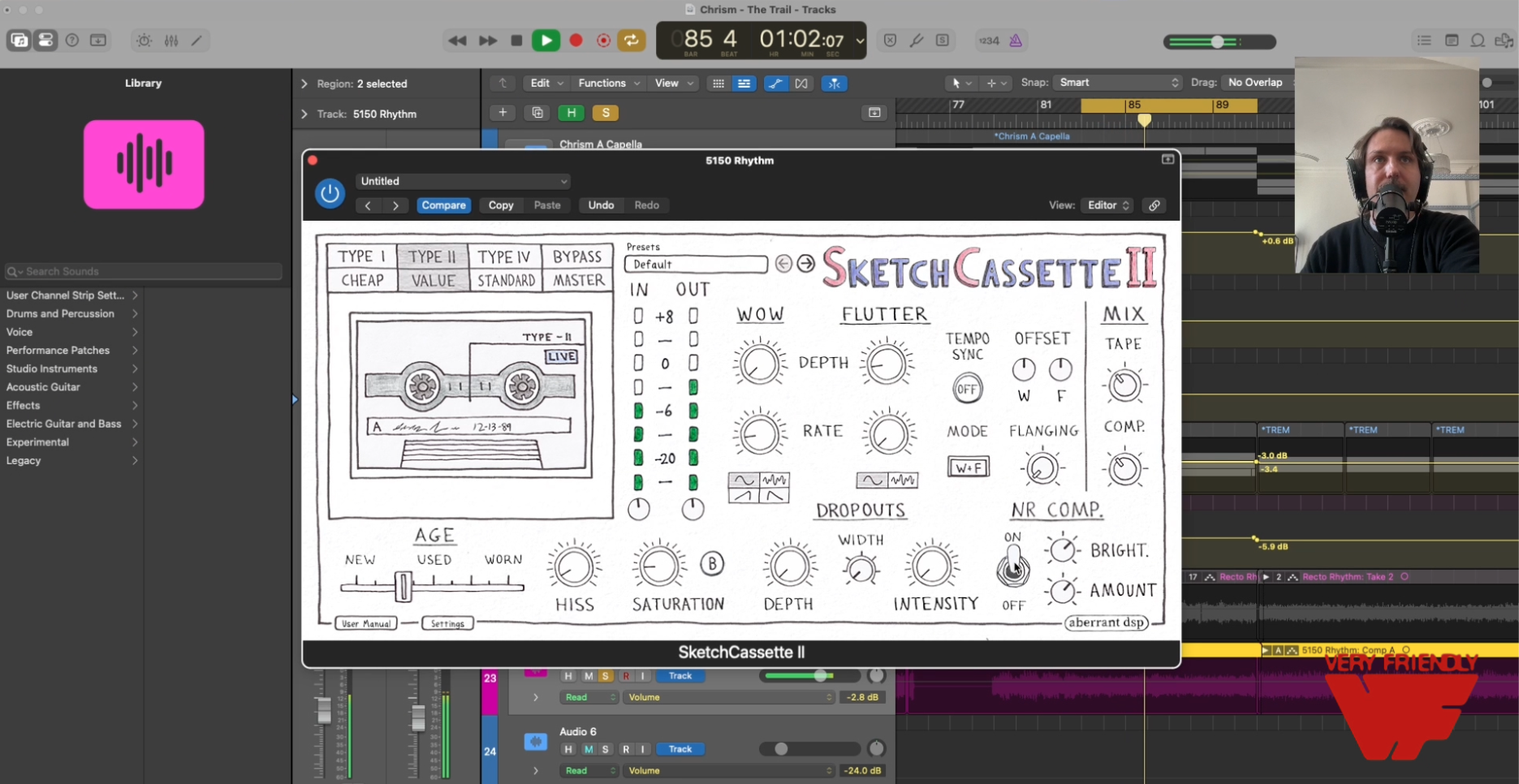 My single favorite plugin: tape saturation