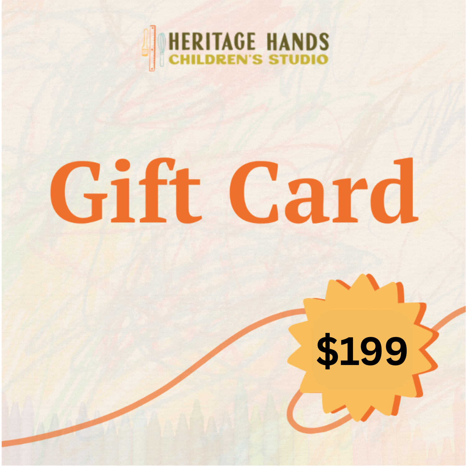 Gift Card - $199 (Winter Series Class)