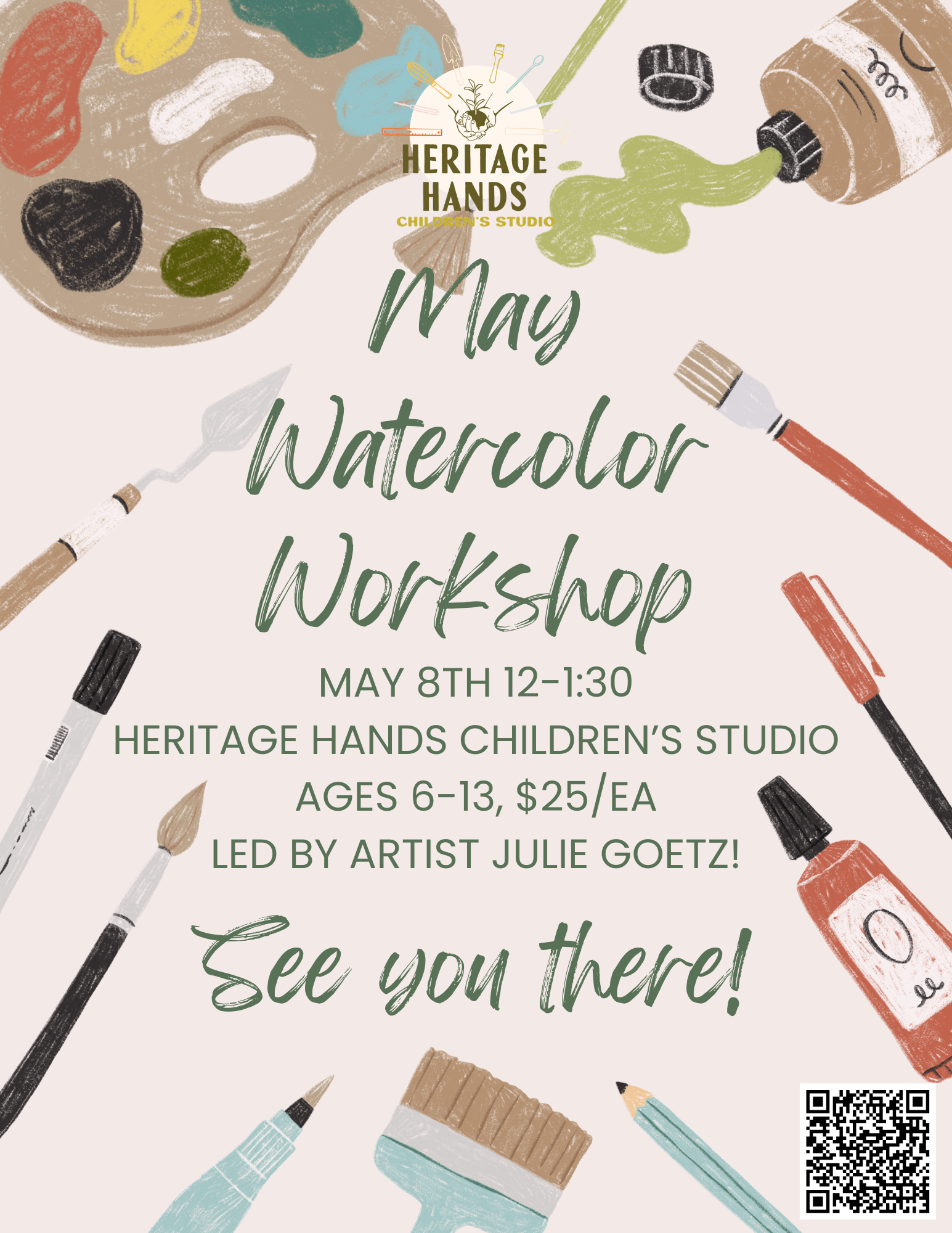 May Watercolor Workshop