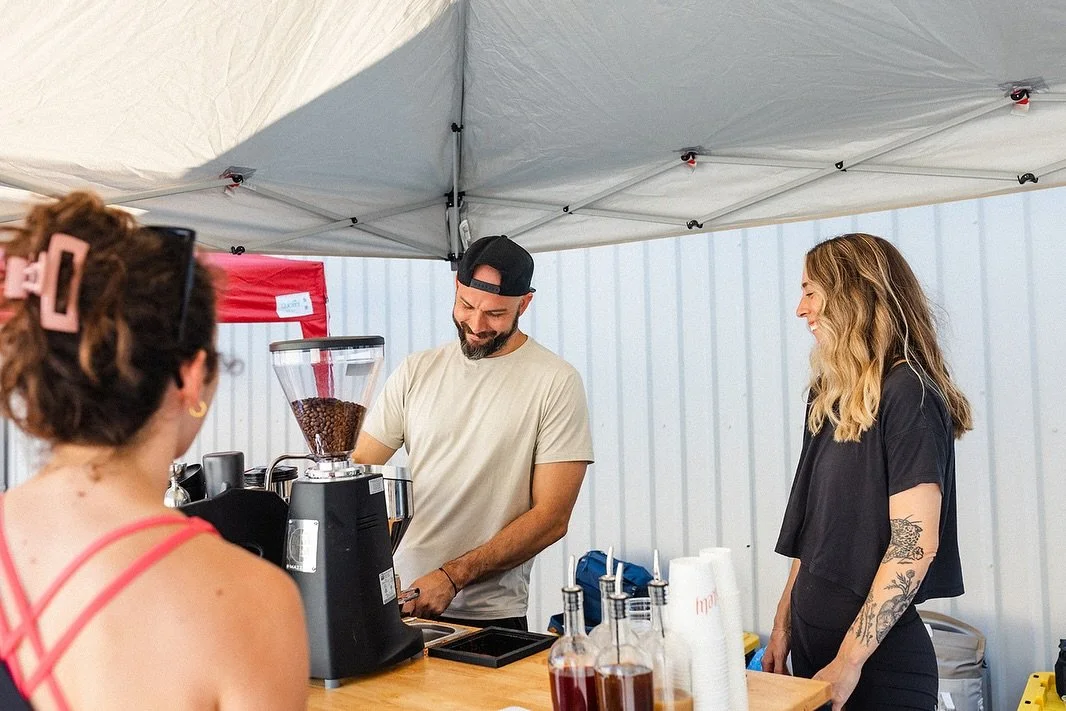 big thanks to everyone who stopped by the cart last weekend at @sacredpineinvitational 

christmas in july just hits different 🌲☕️

if you missed it or just want another round, we&rsquo;ll be slinging the same drinks at @nomadfitnessji this saturday