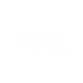 Black logo with the word 'BRIDES' in white capital letters and a white silhouette of a bride in a wedding gown above the text.
