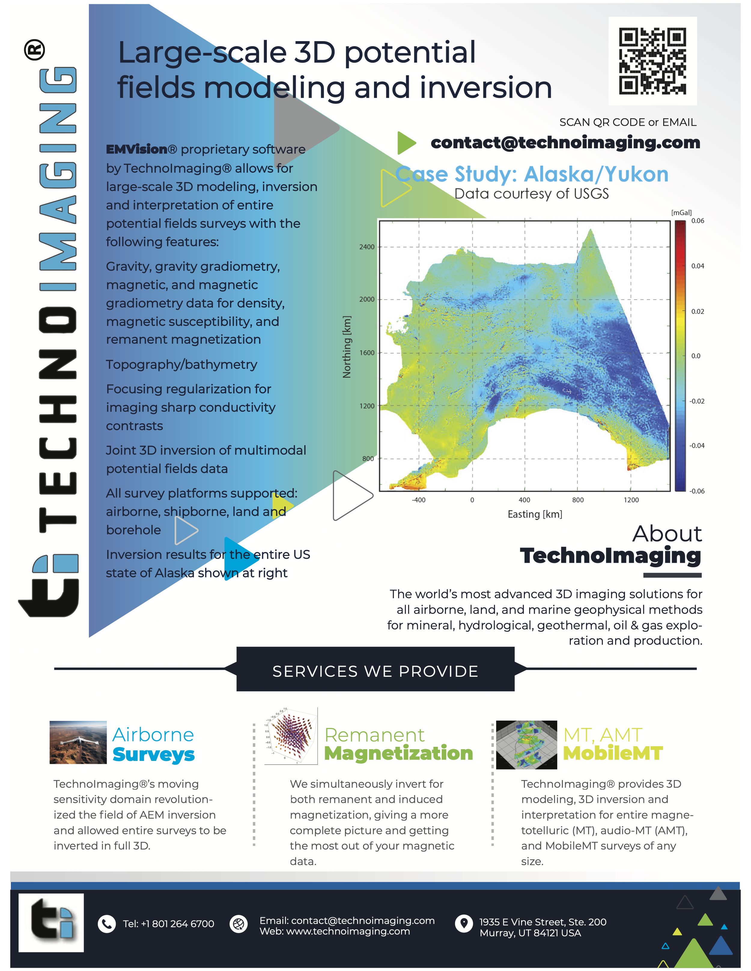 Large-Scale 3D Potential Fields Modeling and Inversion