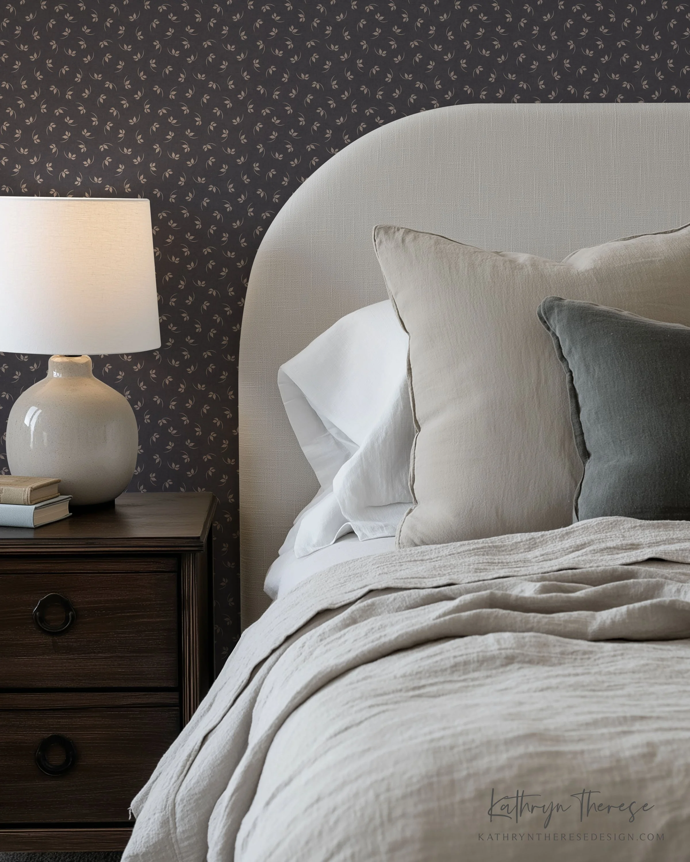 Landie-Small-Textured-Ditsy-Botanical-Wallpaper-Charcoal-Stone-Moody-Modern-Traditional-Bedroom.jpg