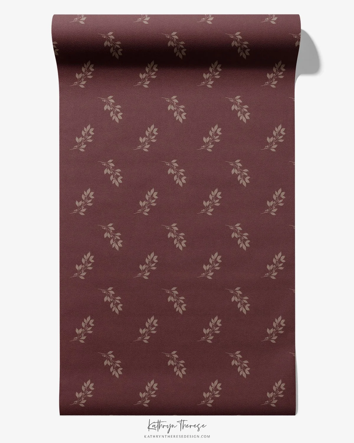 Lennox in Burgundy / Brown